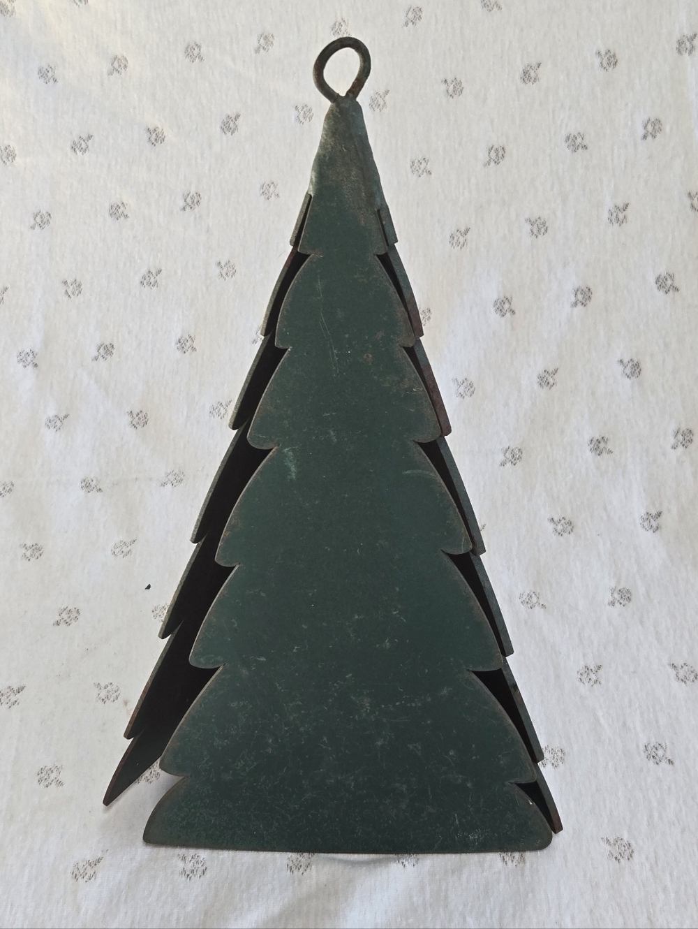 North Country Wind Bells Mt. Katahdin Wilderness Bell Green Tree Triangular